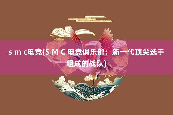 s m c电竞(S M C 电竞俱乐部：新一代顶尖选手组成的战队)